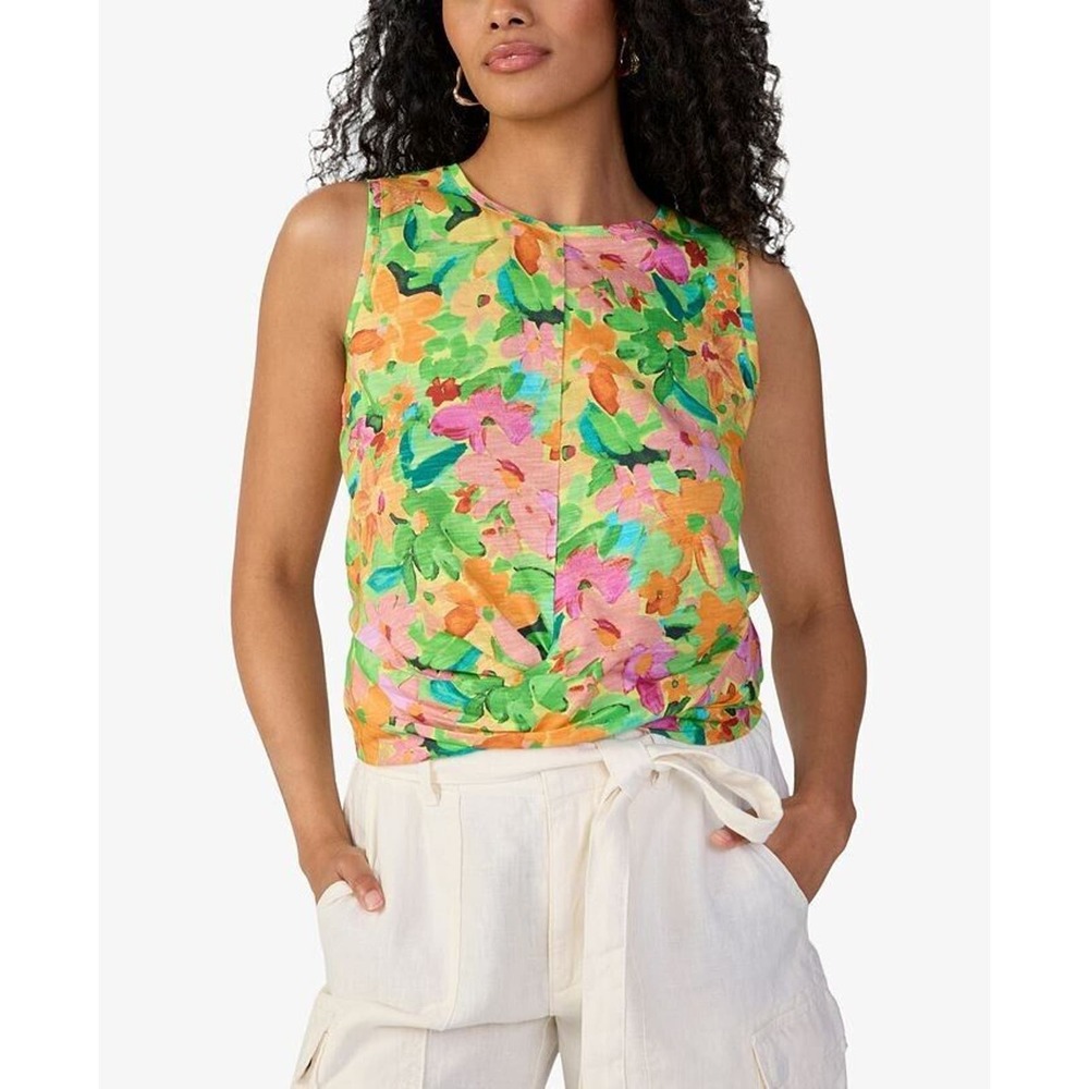 Sanctuary Twist Front Blouse Tank Top‎
